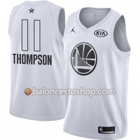 Camiseta Hombre NBA Golden State Warriors Klay Thompson 11 2018 All-Star Jordan Brand Blanco Swingman